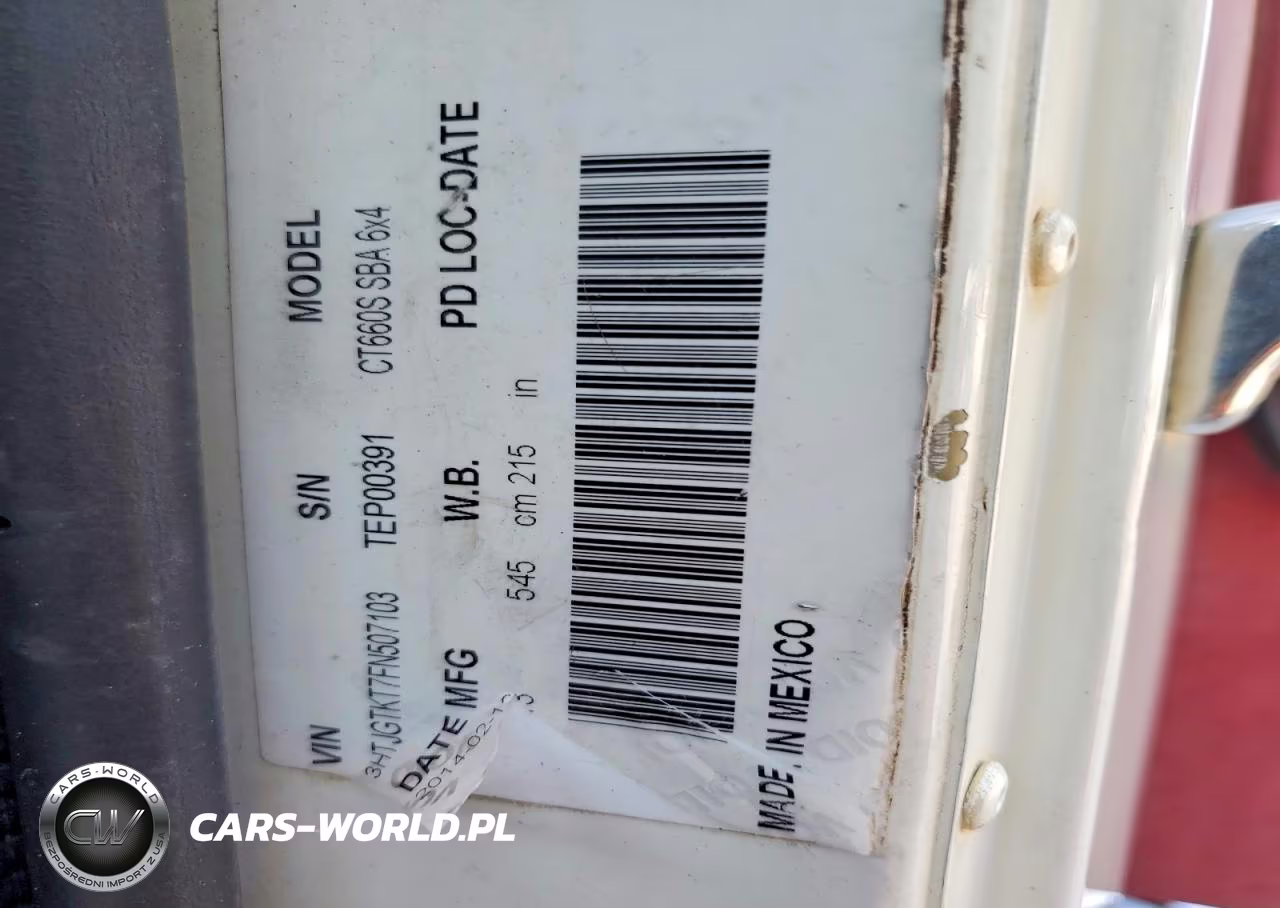 2015 Caterpillar Ct660 VIN:3HTJGTKT7FN507103 - 11