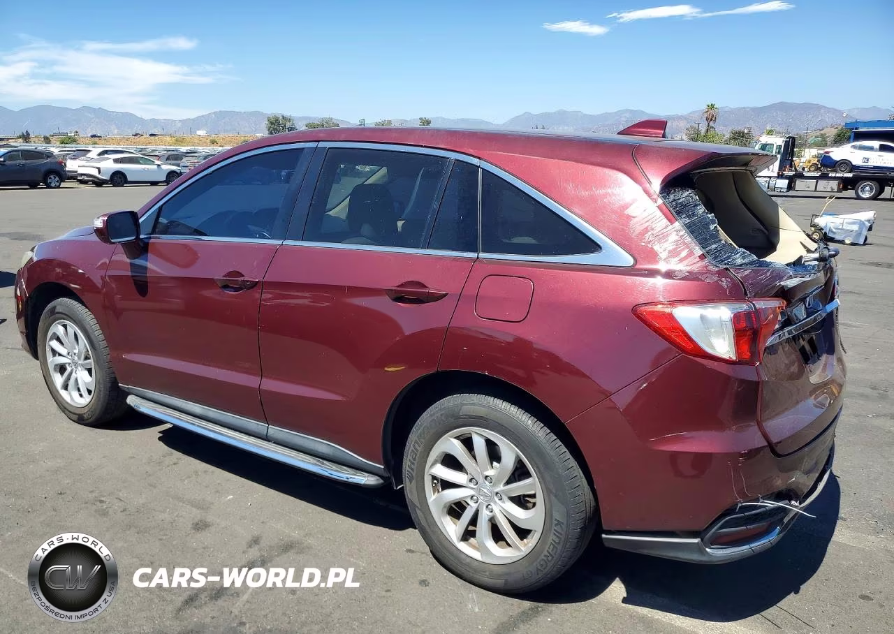 2016 Acura Rdx Technology VIN:5J8TB3H55GL007318 - 2