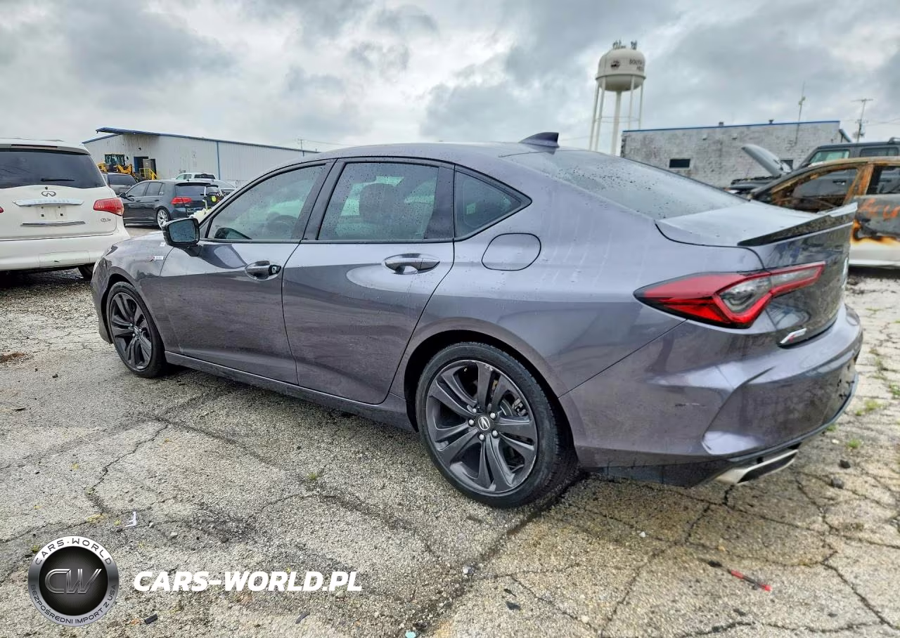2022 Acura Tlx Tech A VIN:19UUB5F56NA004665 - 2