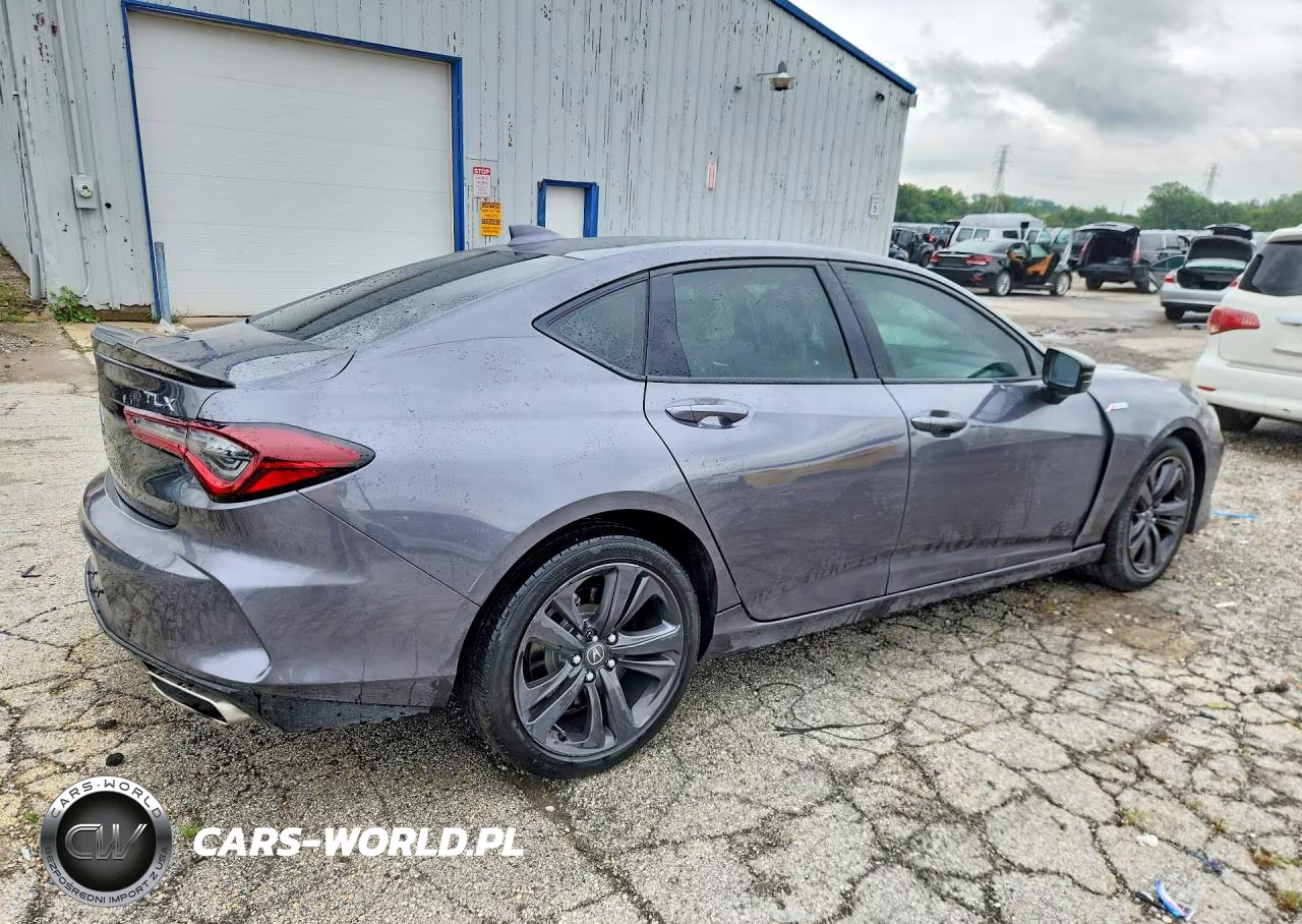 2022 Acura Tlx Tech A VIN:19UUB5F56NA004665 - 3