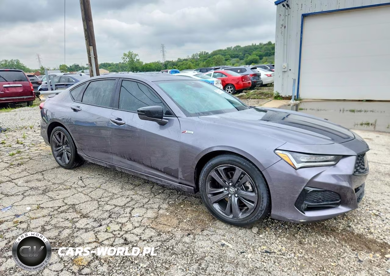 2022 Acura Tlx Tech A VIN:19UUB5F56NA004665 - 4