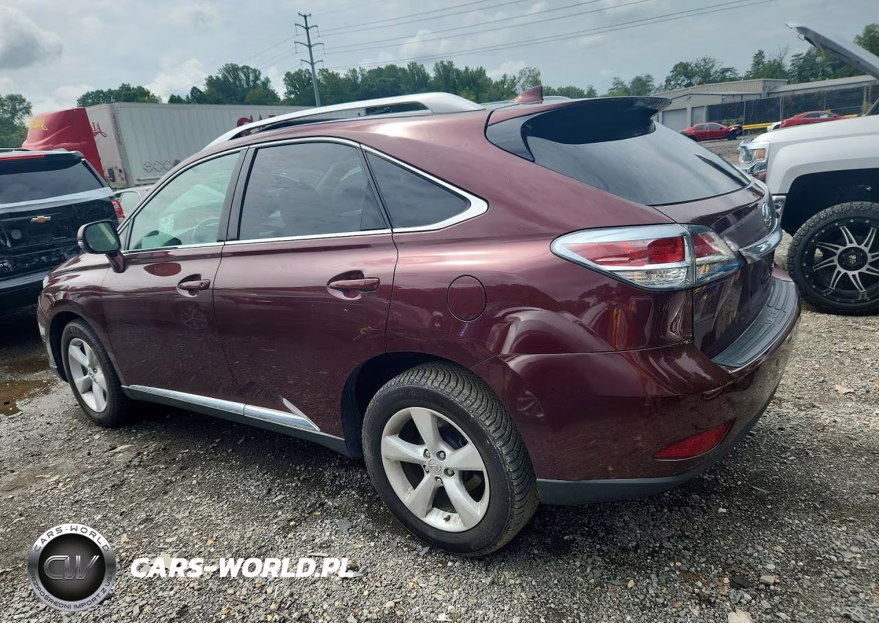 2014 Lexus Rx 350 Base VIN:2T2BK1BAXEC238476 - 2