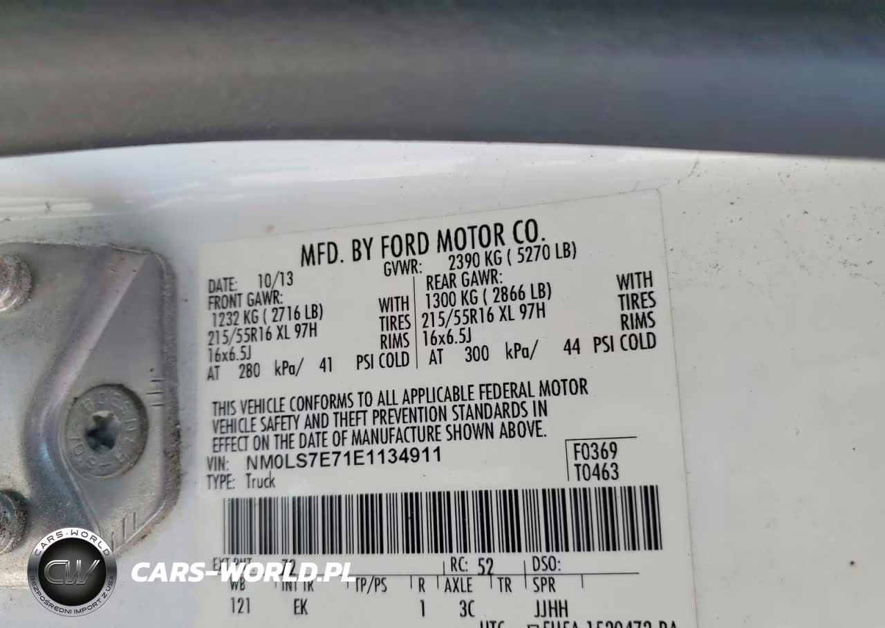 2014 Ford Transit Connect Xl VIN:NM0LS7E71E1134911 - 13