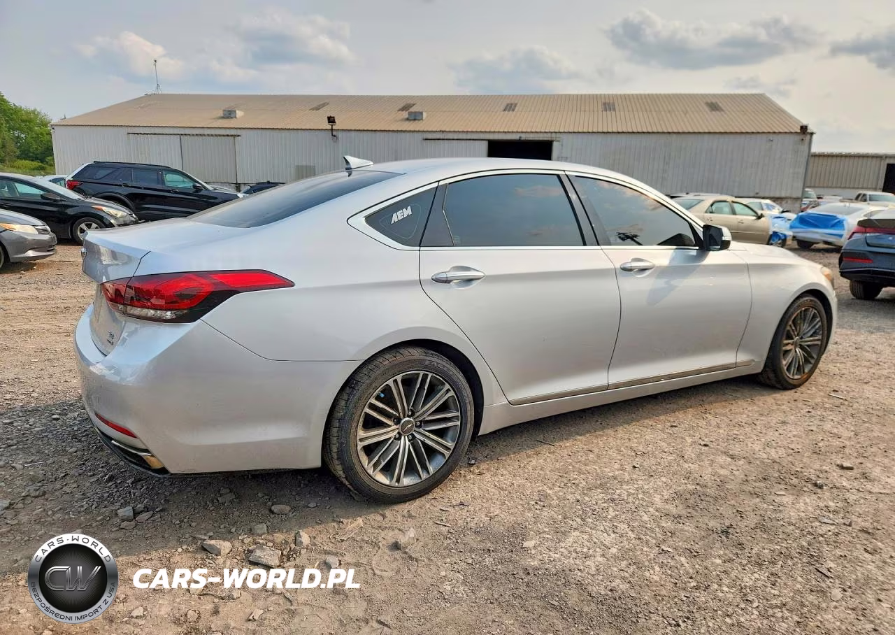 2018 Genesis G80 3.8 VIN:KMHGN4JEXJU235447 - 3