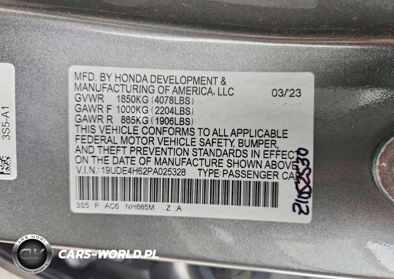 2023 Acura Integra A-Spec Tech VIN:19UDE4H62PA025328 - 12