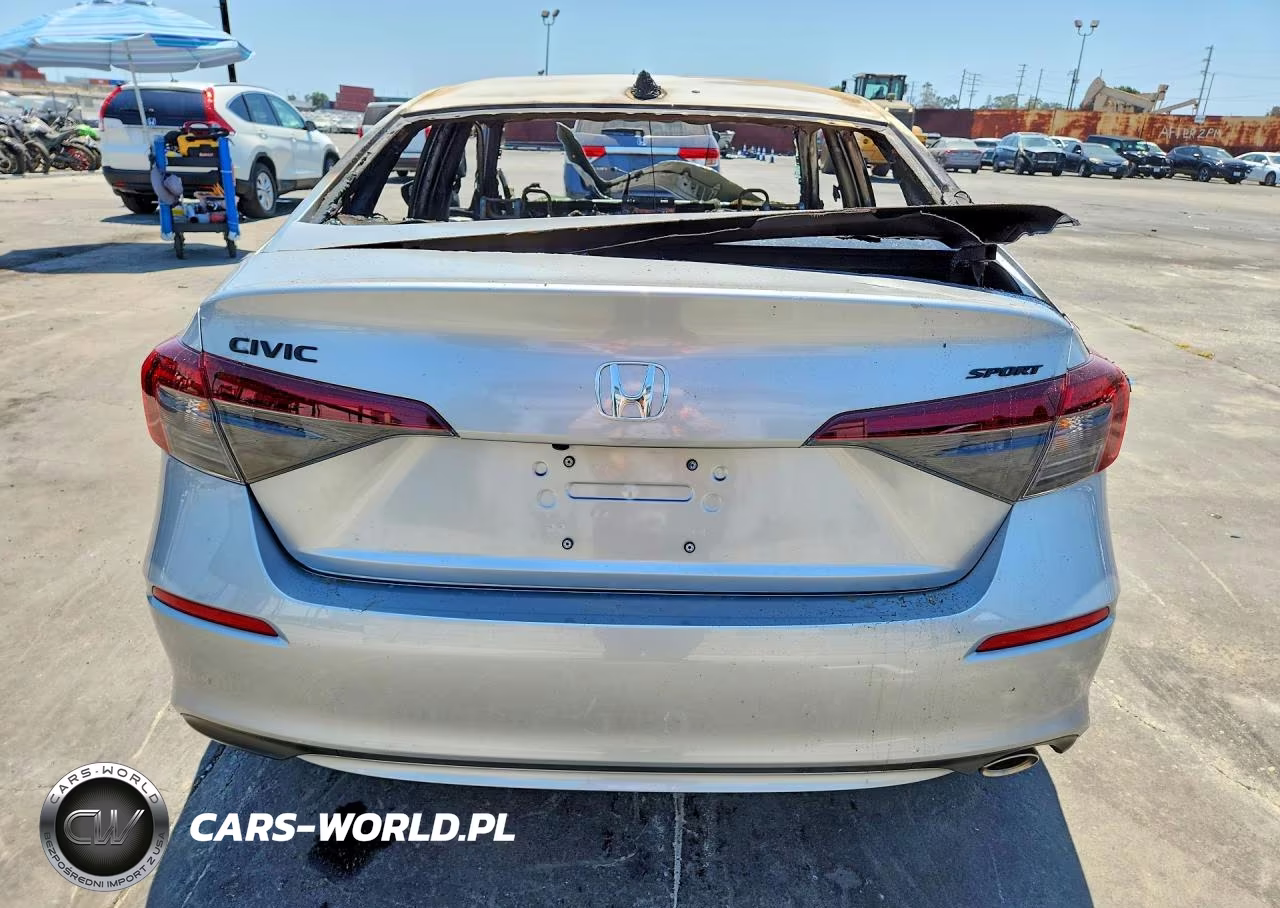 2026 Honda Civic Sport VIN:2HGFE2F55TH552945 - 6