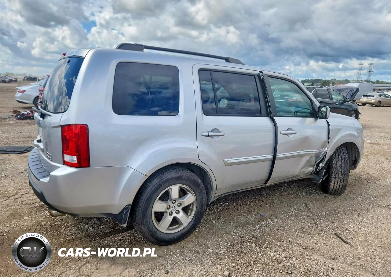 2011 Honda Pilot Exl VIN:5FNYF4H57BB032408 - 3