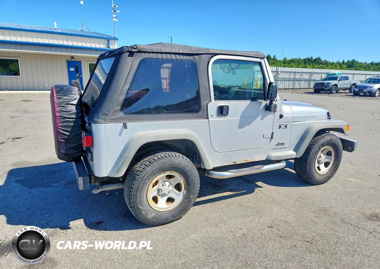 2006 Jeep Wrangler X VIN:1J4FA39S66P743138 - 3