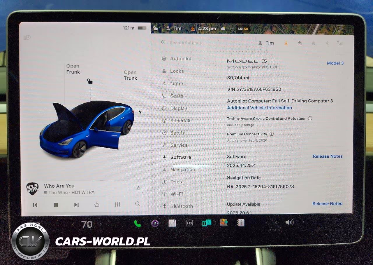 2020 Tesla Model 3 VIN:5YJ3E1EA6LF631850 - 9