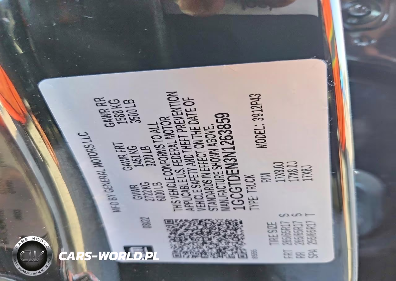 2022 Chevrolet Colorado Z71 VIN:1GCGTDEN3N1263859 - 12