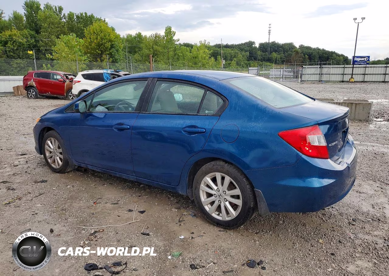 2012 Honda Civic Ex VIN:19XFB2F89CE016433 - 2