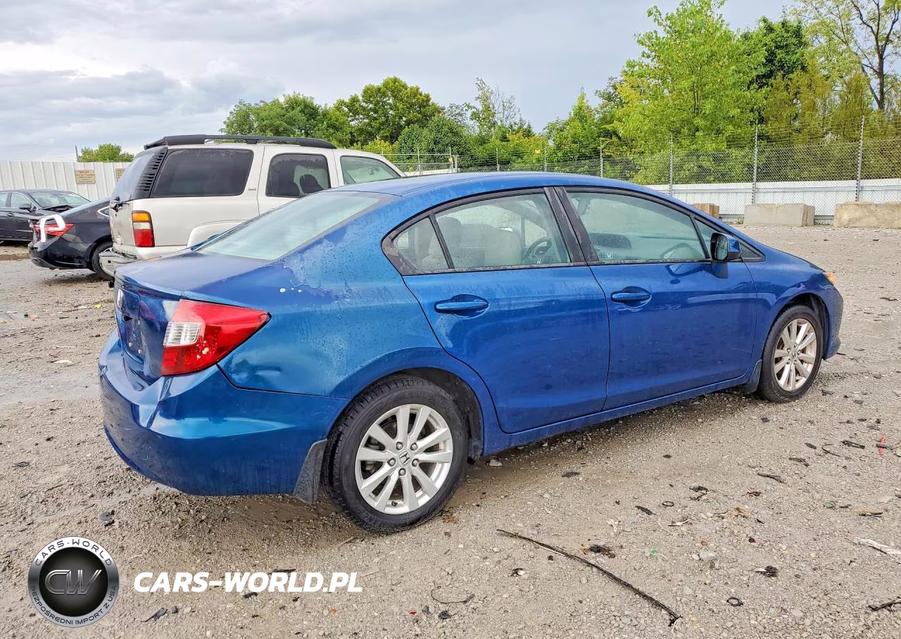 2012 Honda Civic Ex VIN:19XFB2F89CE016433 - 3