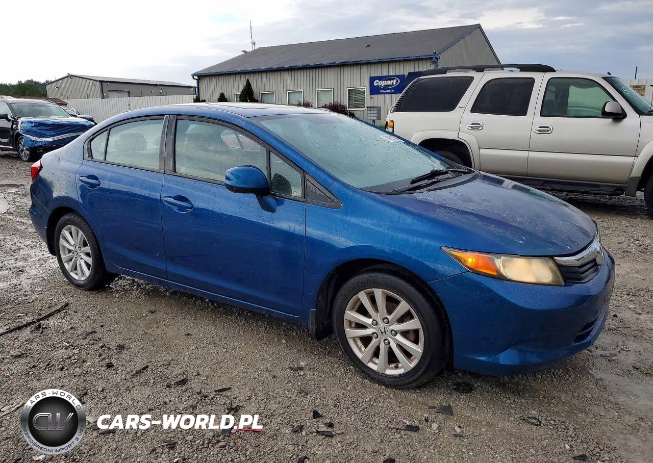 2012 Honda Civic Ex VIN:19XFB2F89CE016433 - 4
