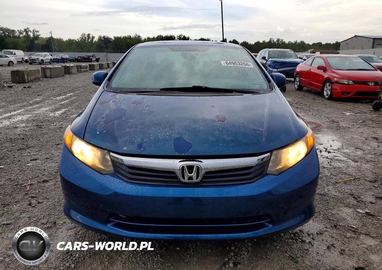 2012 Honda Civic Ex VIN:19XFB2F89CE016433 - 5
