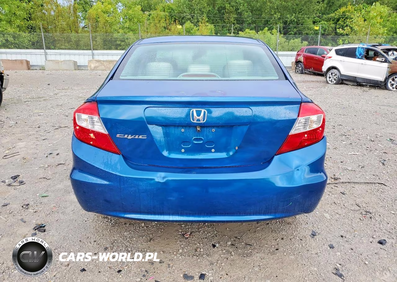 2012 Honda Civic Ex VIN:19XFB2F89CE016433 - 6
