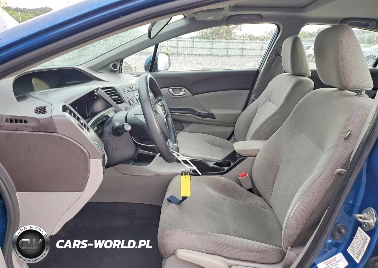 2012 Honda Civic Ex VIN:19XFB2F89CE016433 - 7