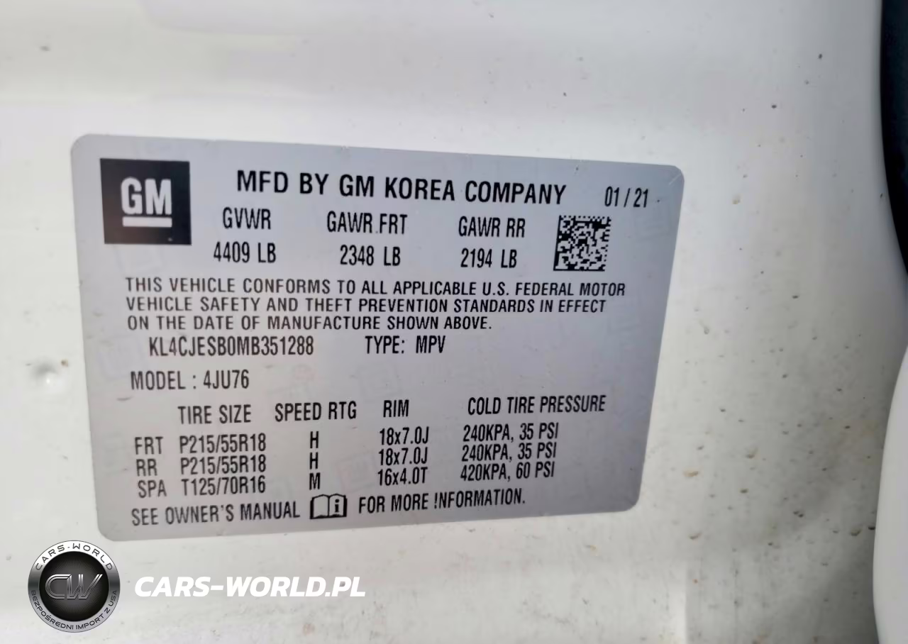 2021 Buick Encore Preferred VIN:KL4CJESB0MB351288 - 13