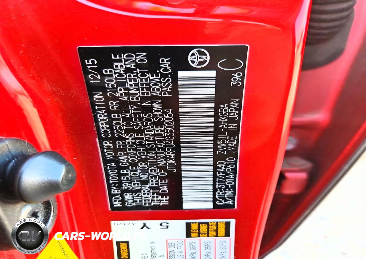 2016 Toyota Prius Three VIN:JTDKARFU4G3502054 - 12
