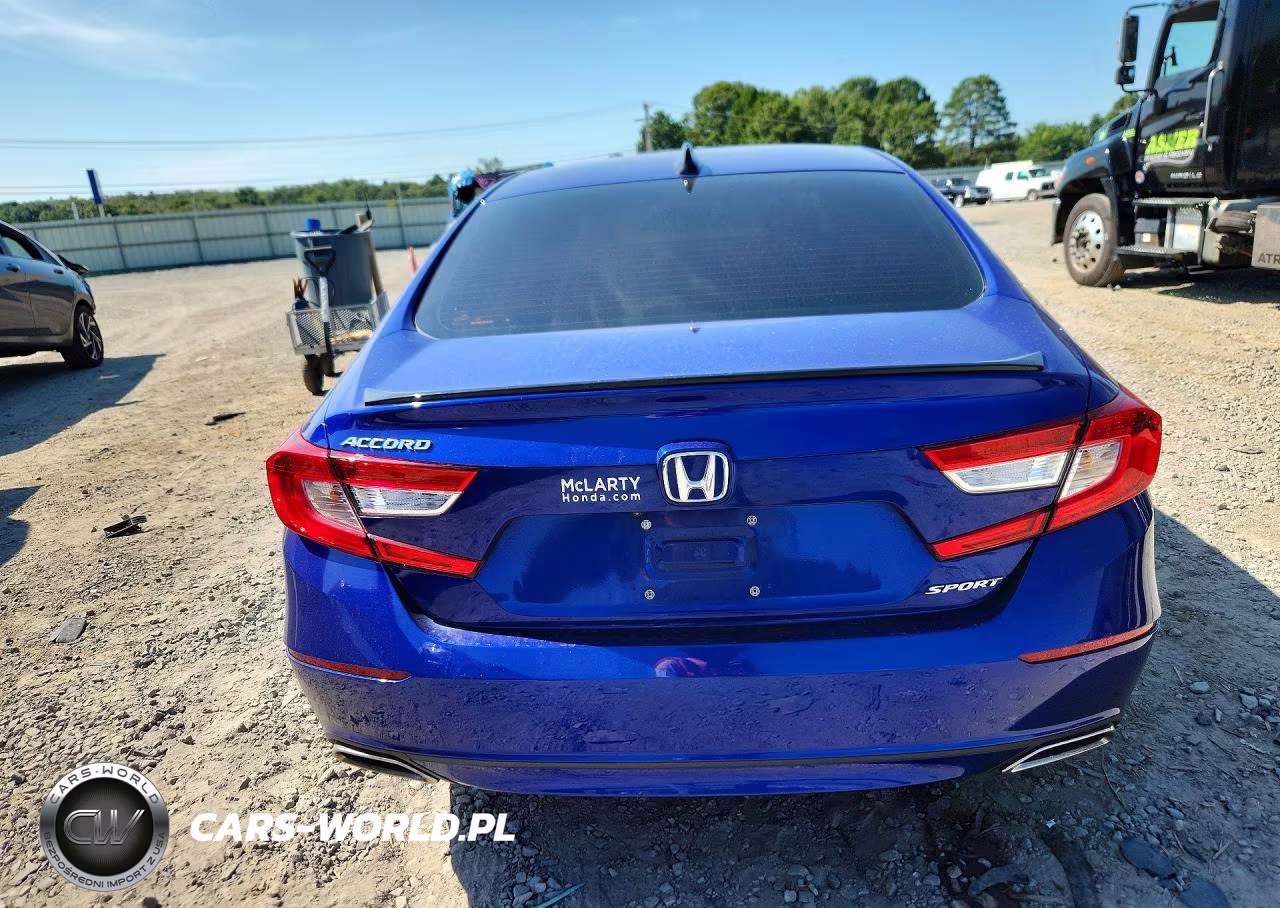2022 Honda Accord Sport VIN:1HGCV1F32NA083701 - 6
