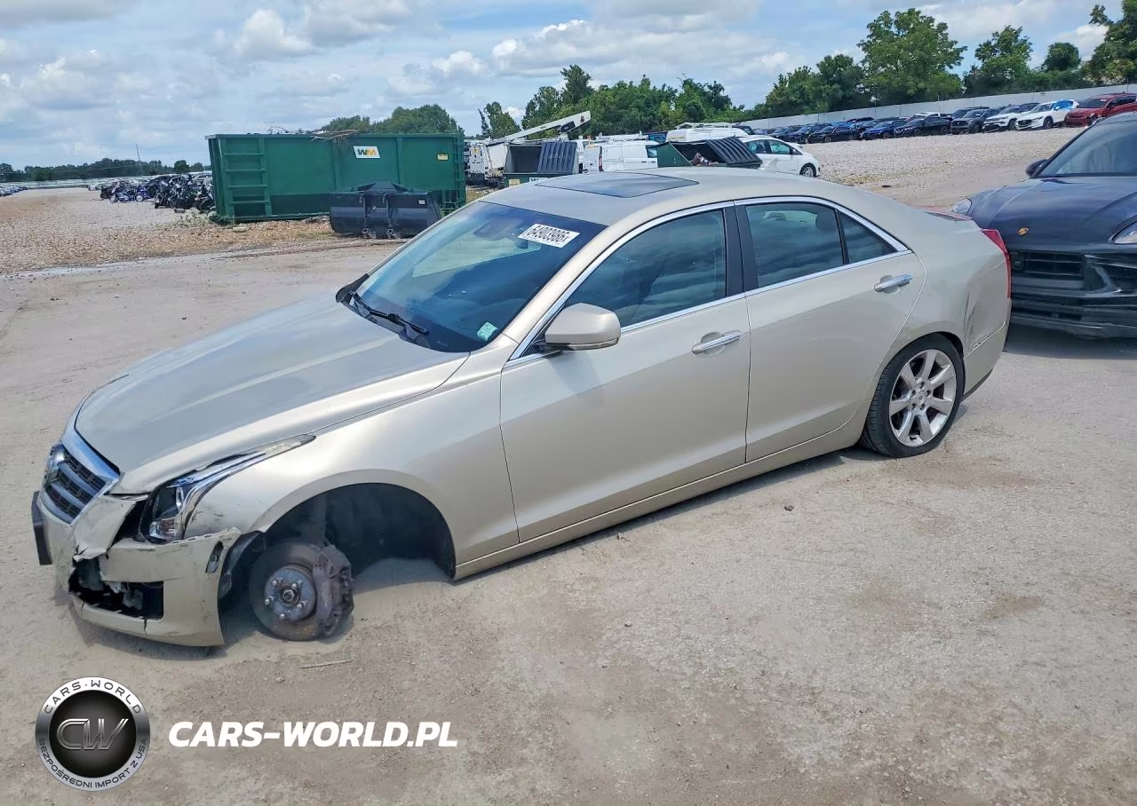 2013 Cadillac Ats Luxury VIN:1G6AH5S3XD0122049 - 1