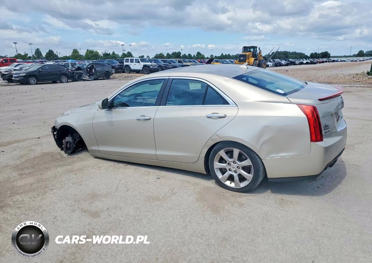 2013 Cadillac Ats Luxury VIN:1G6AH5S3XD0122049 - 2