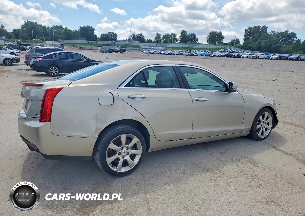 2013 Cadillac Ats Luxury VIN:1G6AH5S3XD0122049 - 3