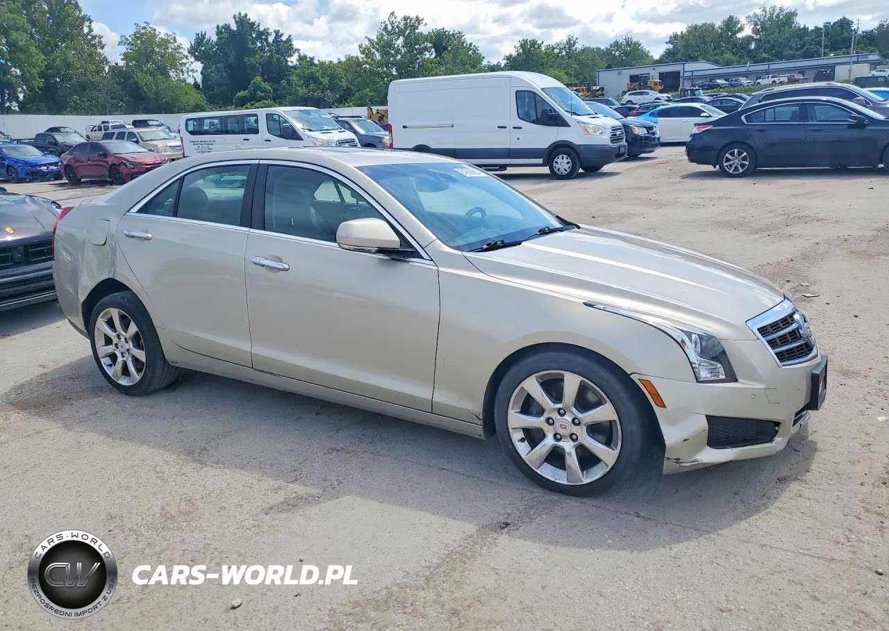 2013 Cadillac Ats Luxury VIN:1G6AH5S3XD0122049 - 4
