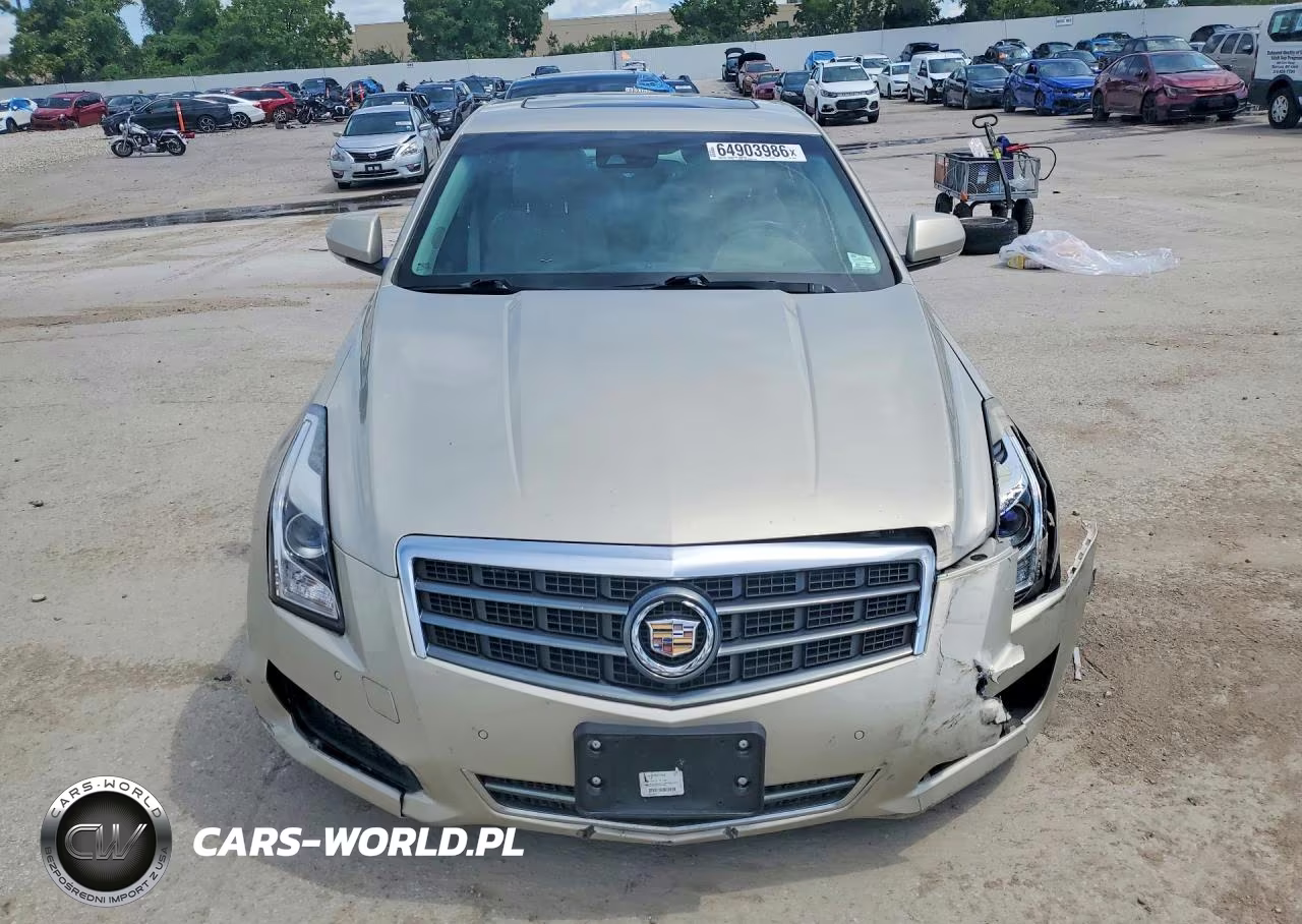 2013 Cadillac Ats Luxury VIN:1G6AH5S3XD0122049 - 5