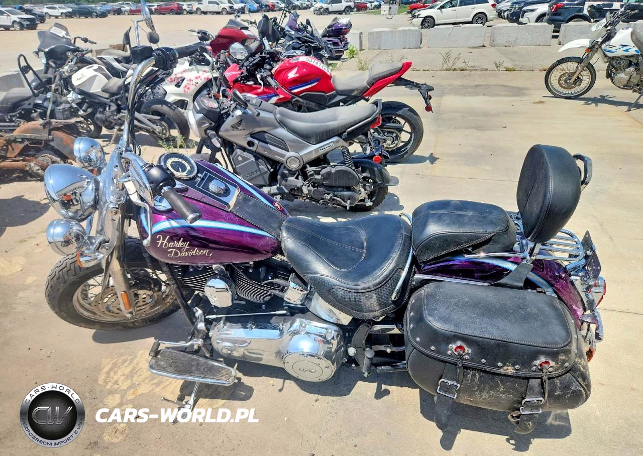 2013 Harley-Davidson Flstn Softail Deluxe VIN:1HD1JDV14DB013093 - 3
