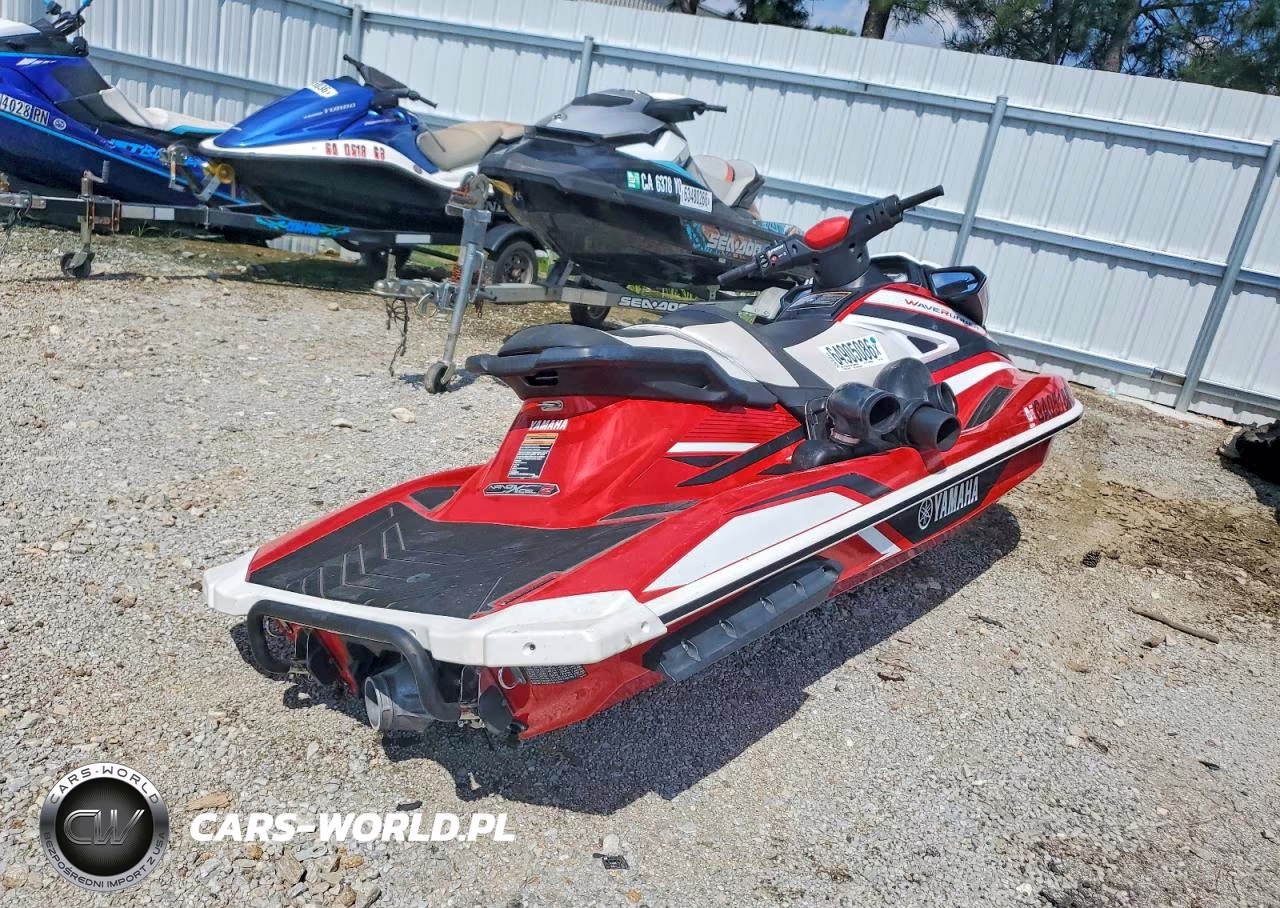 2018 Yam Gp 1800 Jet Ski VIN:YAMA2020L718 - 4