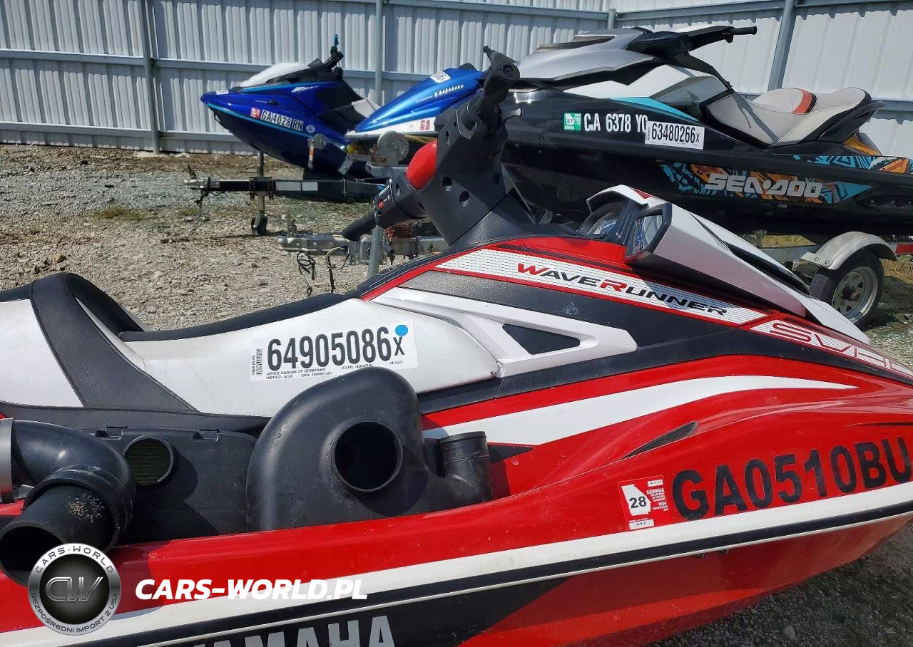 2018 Yam Gp 1800 Jet Ski VIN:YAMA2020L718 - 5