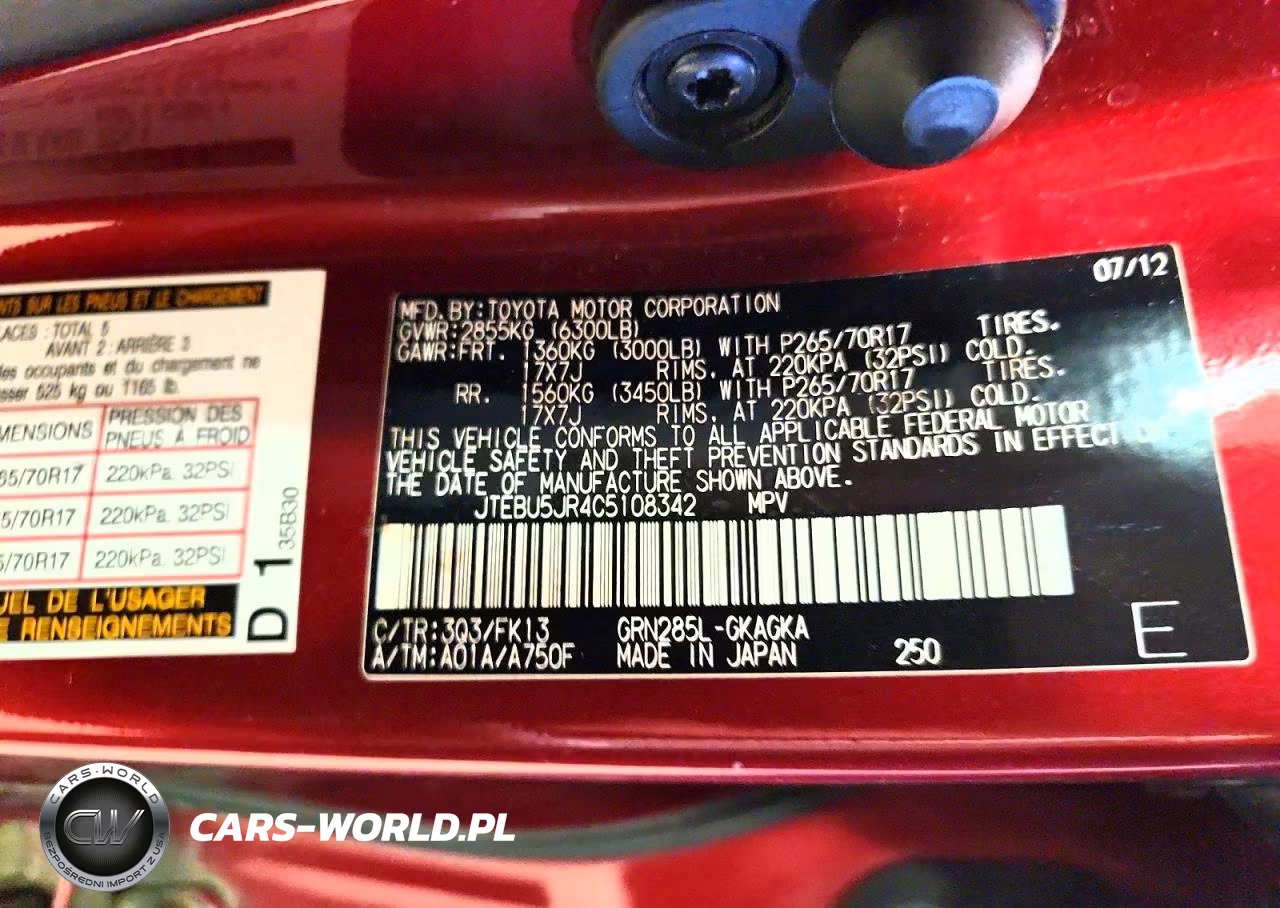 2012 Toyota 4Runner Sr5 VIN:JTEBU5JR4C5108342 - 13