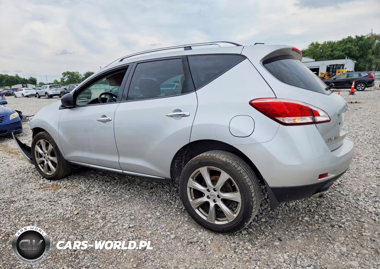 2012 Nissan Murano S VIN:JN8AZ1MW1CW231218 - 2