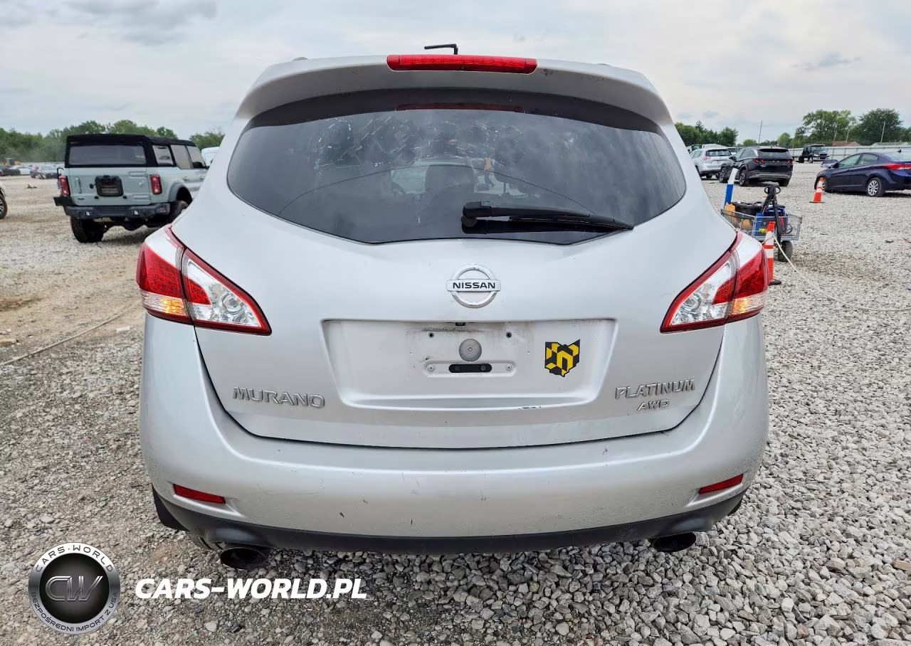 2012 Nissan Murano S VIN:JN8AZ1MW1CW231218 - 6