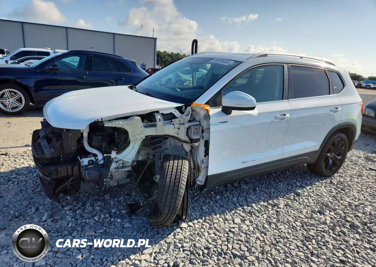 2022 Volkswagen Taos Se VIN:3VVTX7B24NM025019 - 1