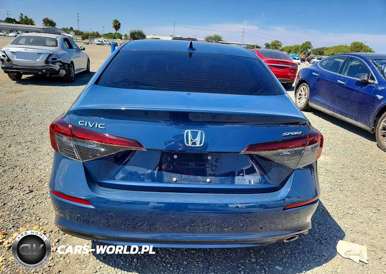 2025 Honda Civic Sport VIN:2HGFE2F58SH600355 - 6
