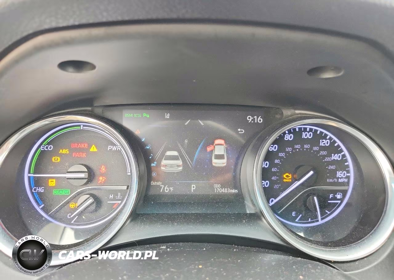 2019 Toyota Camry Hybrid Xle VIN:4T1B21HK0KU011277 - 9