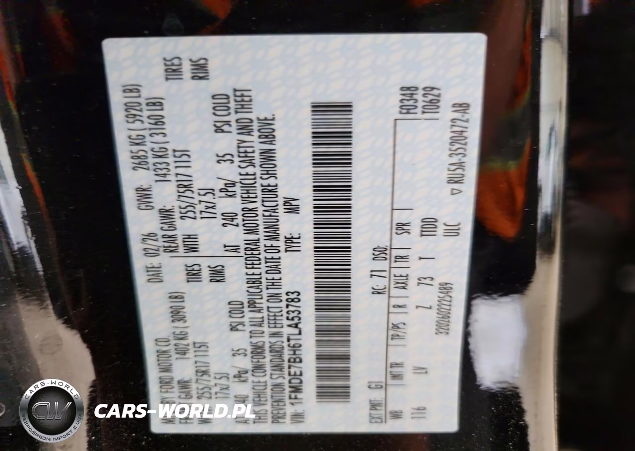 2026 Ford Bronco Big Bend VIN:1FMDE7BH6TLA53783 - 14