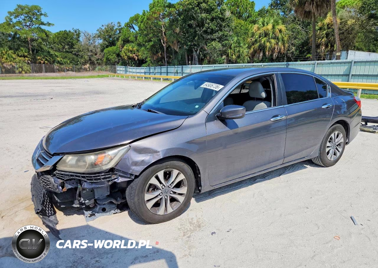 2013 Honda Accord Lx VIN:1HGCR2F37DA137776 - 1