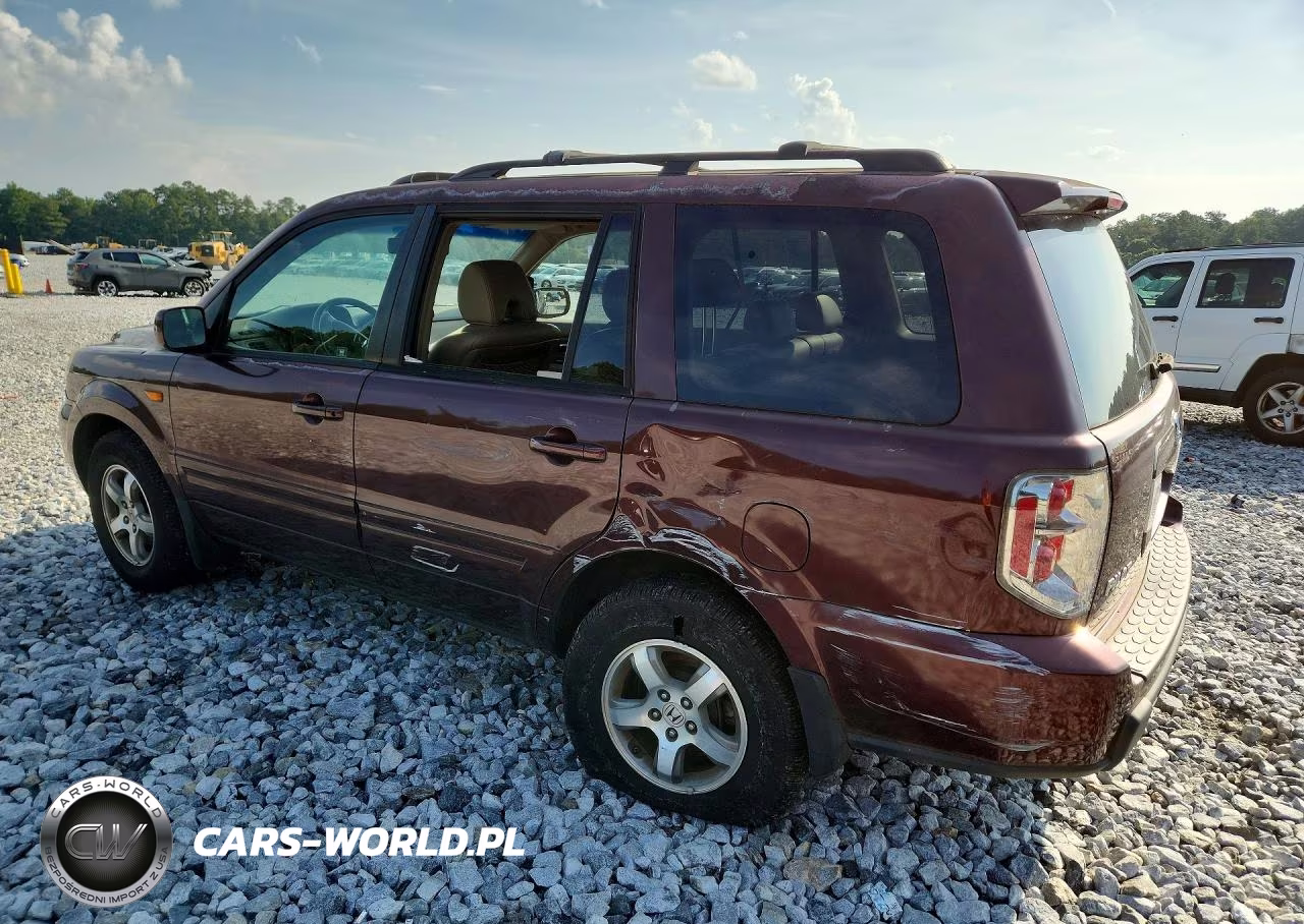 2007 Honda Pilot Exl VIN:5FNYF28667B010632 - 2