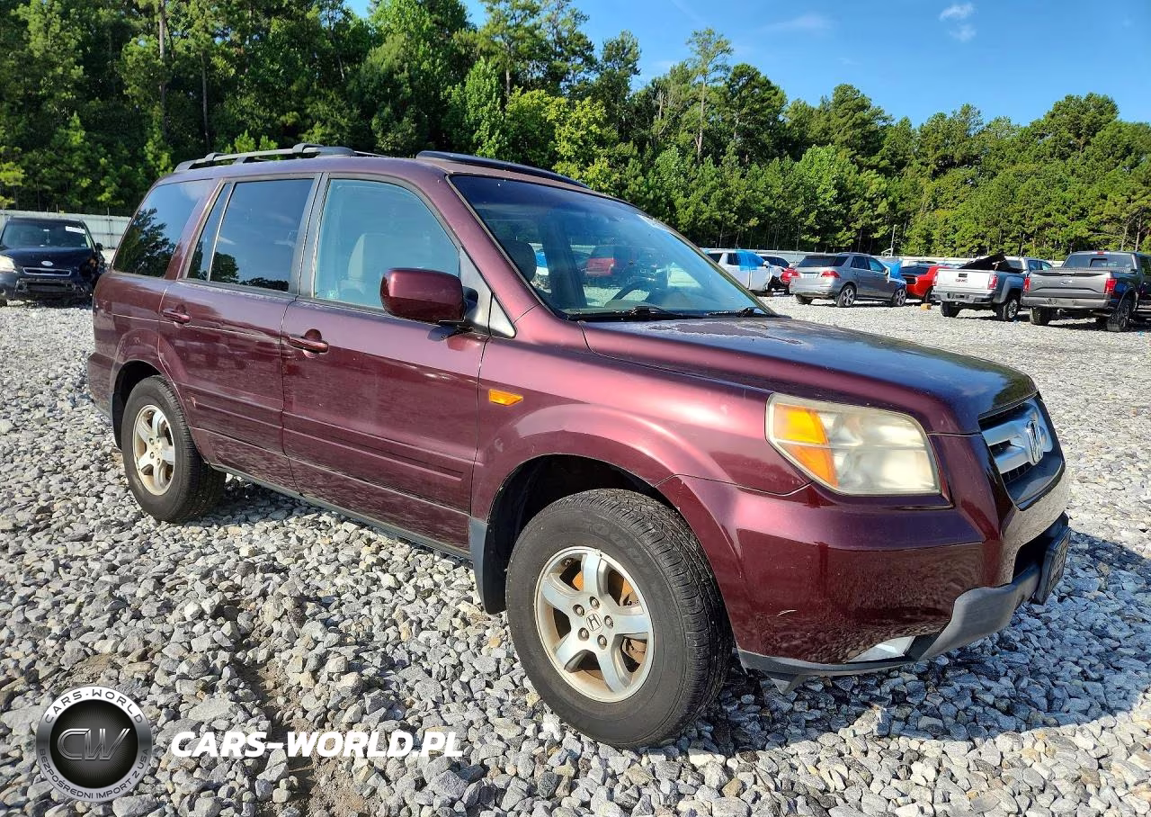 2007 Honda Pilot Exl VIN:5FNYF28667B010632 - 4
