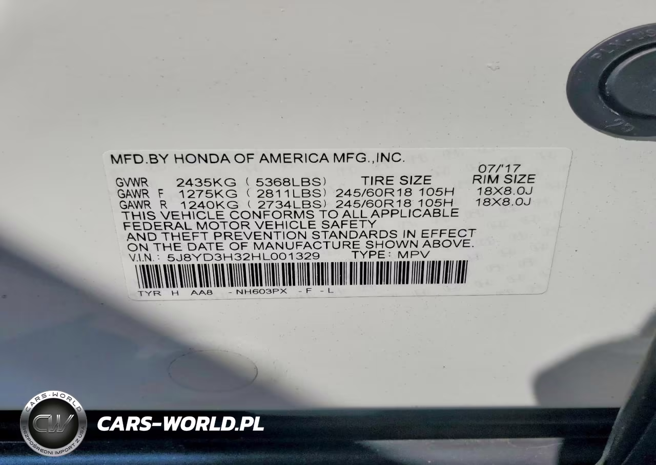 2017 Acura Mdx VIN:5J8YD3H32HL001329 - 13
