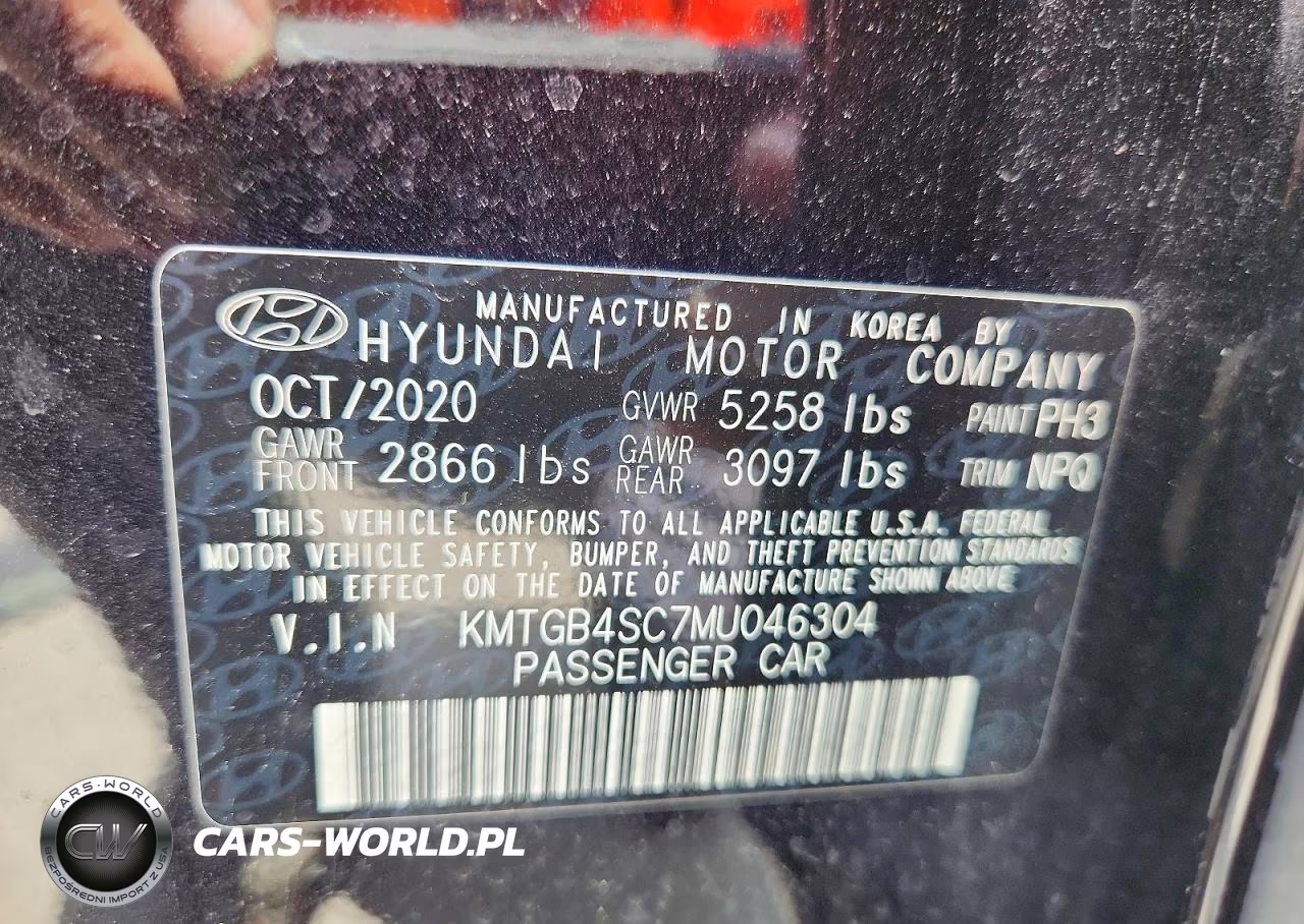 2021 Genesis G80 2.5T VIN:KMTGB4SC7MU046304 - 12
