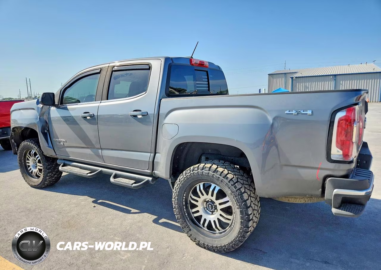 2018 GMC Canyon Sle VIN:1GTG6CEN4J1319027 - 2