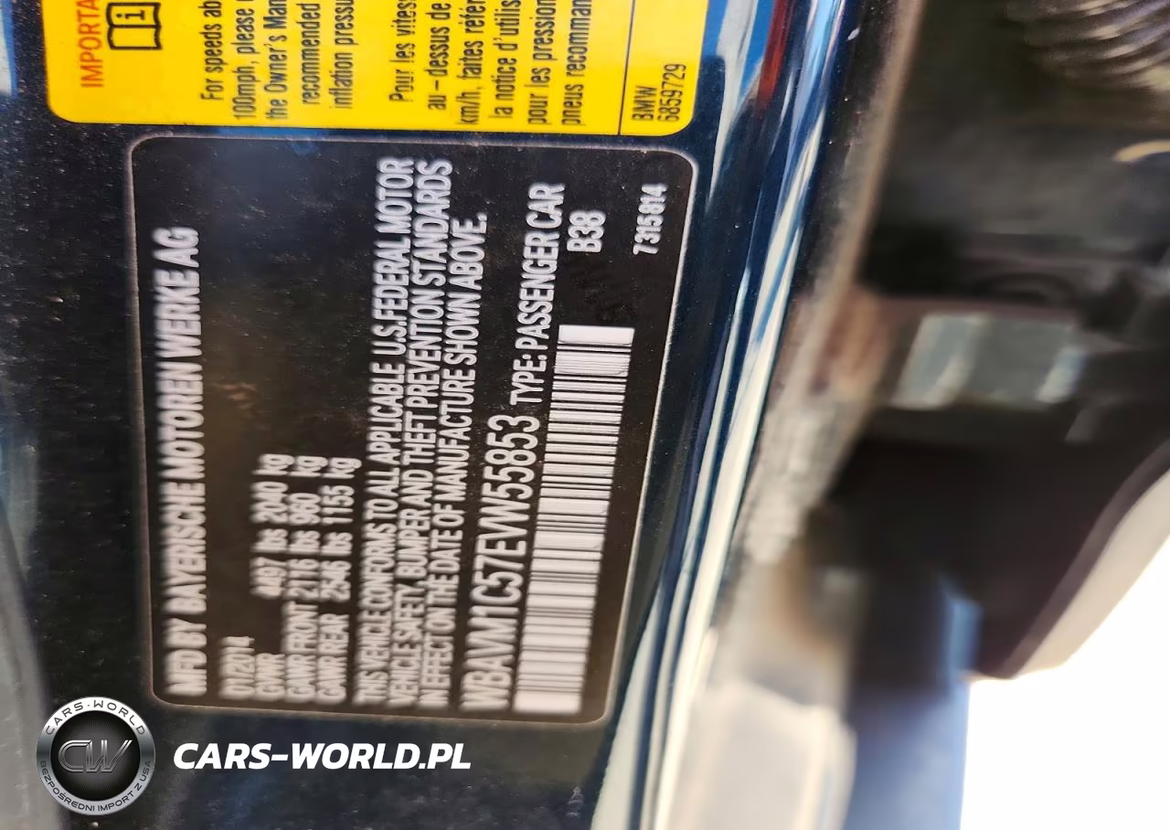 2014 BMW X1 Sdrive28I VIN:WBAVM1C57EVW55853 - 14