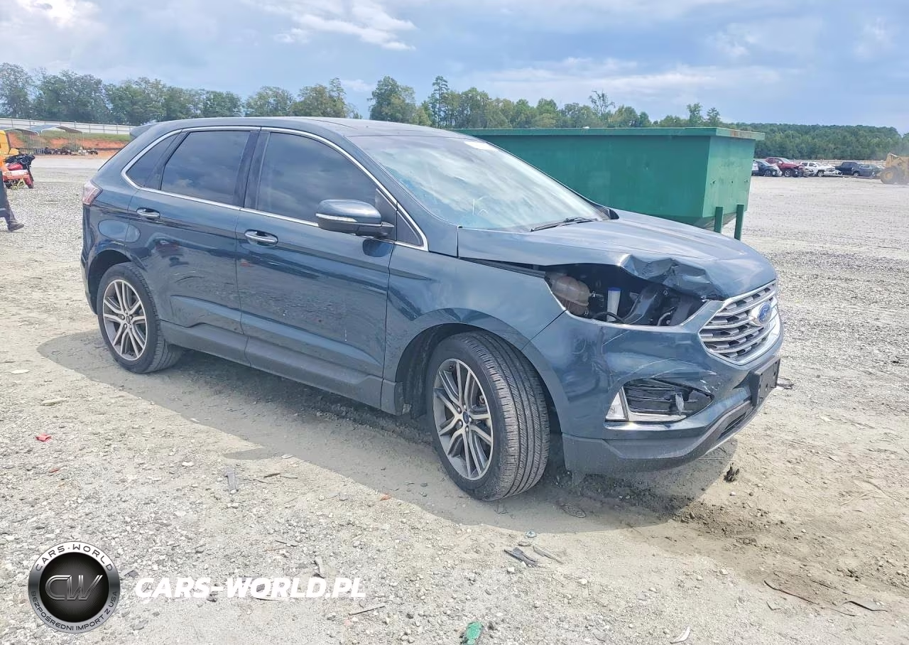 2019 Ford Edge Titanium VIN:2FMPK3K98KBC68300 - 4