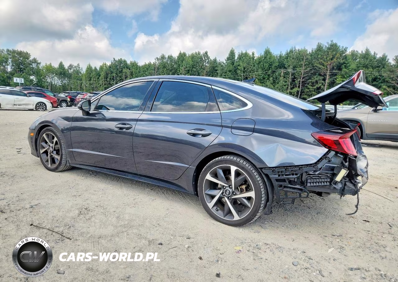 2021 Hyundai Sonata Sel Plus VIN:5NPEJ4J21MH078614 - 2
