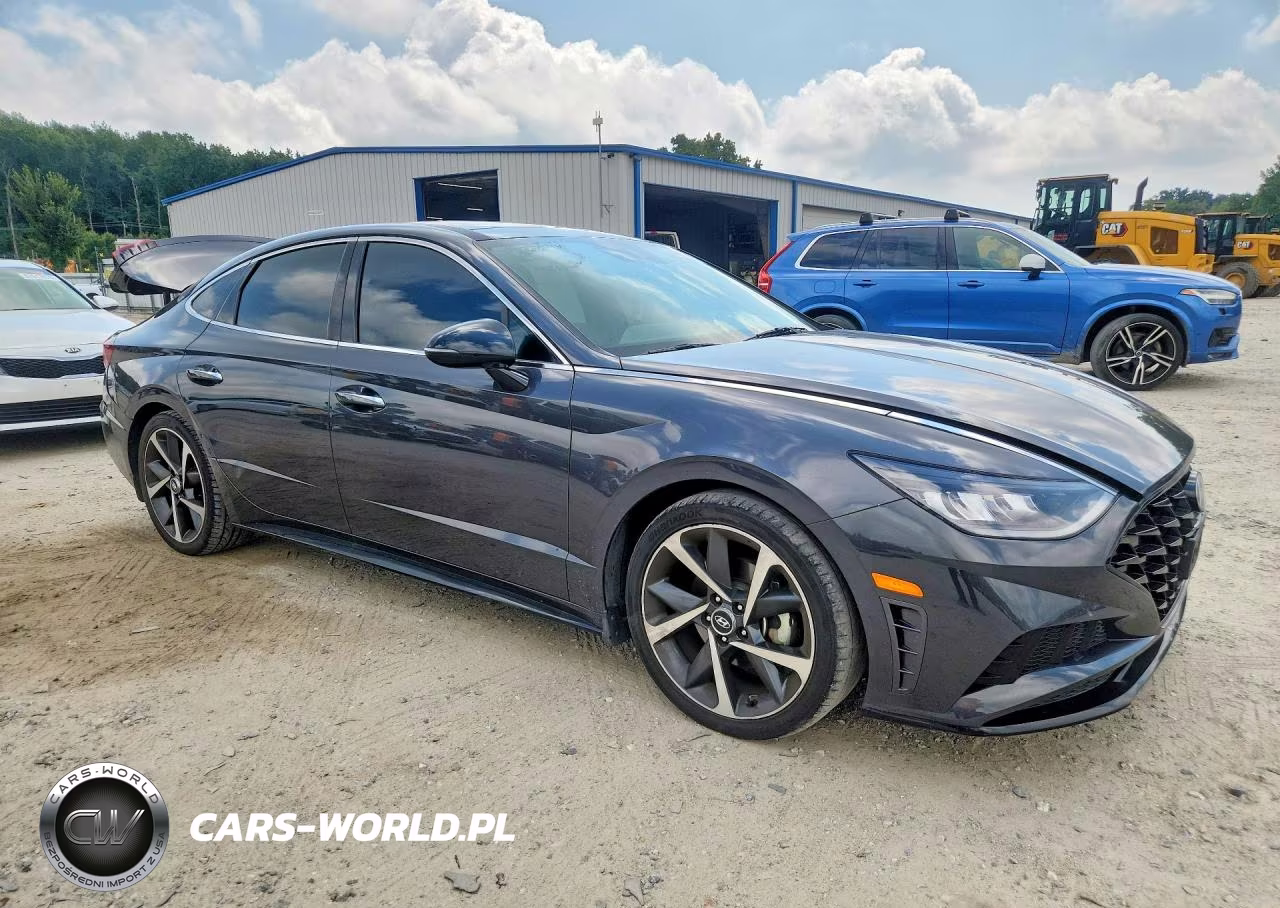 2021 Hyundai Sonata Sel Plus VIN:5NPEJ4J21MH078614 - 4