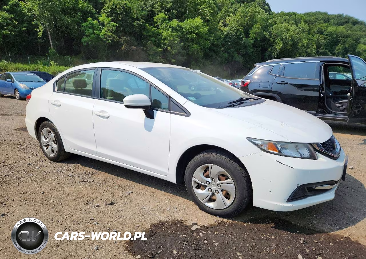 2015 Honda Civic Lx VIN:19XFB2F52FE292253 - 4