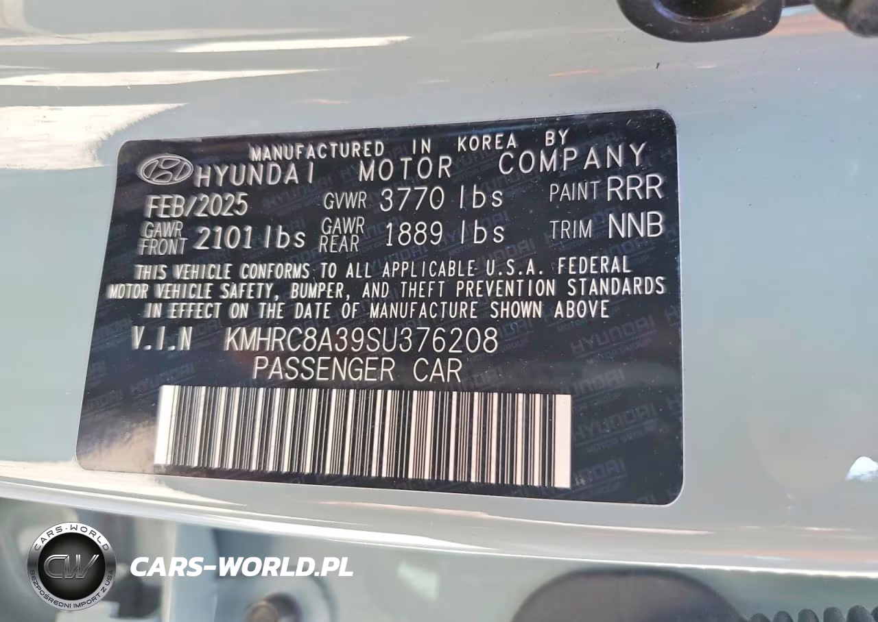 2025 Hyundai Venue Sel VIN:KMHRC8A39SU376208 - 14
